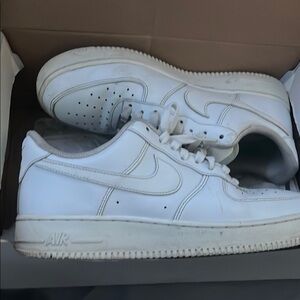 Nike Air Force 1 White Sneakers